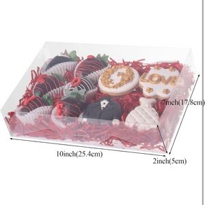 35 Elegant transparent pastry boxes